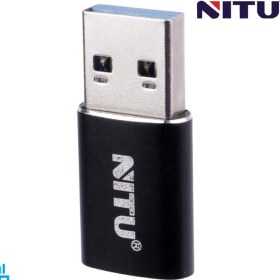 تصویر تبدیل OTG تایپ سی type-c به USB نیتو مدل NITU NN25 