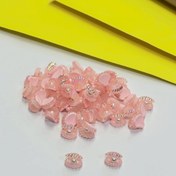 تصویر صدفای سایز کوچک - صورتی 