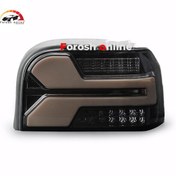 تصویر چراغ عقب اسپرت پراید ۱۳۱ طرح لامبورگینی دودی 