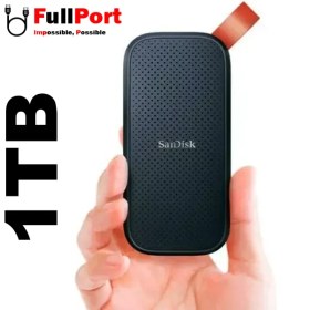 تصویر هارد اکسترنال NVMe سن دیسک مدل SDSSDE30-1T00-G26 با ظرفیت 1 ترابایت SanDisk SDSSDE30-1T00-G26 Portable SSD 1TB