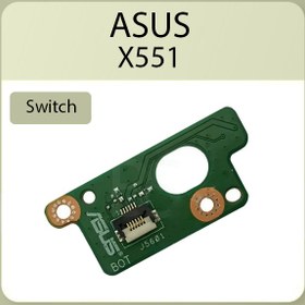 تصویر برد سوئیچ لپ تاپ ایسوس Asus X551C 