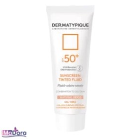 تصویر کرم ضد آفتاب درماتیپیک فلویید SPF50 فاقد چربی رنگ طبیعی 50 میلی لیتر Dermatypique Sunscreen Tinted Fluid SPF50 Oil Free Natural Beige 50ml