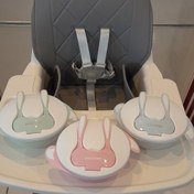 تصویر ظرف غذا 4 در1 درب دار کیکابو kikkaboo 