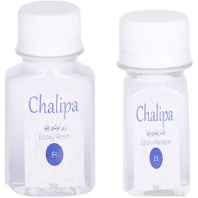 تصویر رزین اپوکسی چلیپا مدل RHR حجم 90 میلی لیتر به همراه هاردنر 