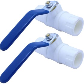 تصویر شیر گازی مدل DN-25 بسته 2 عددی 