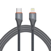 تصویر کابل شارژ اپل LDNIO مدل LC631I طول ۱ متر تایپ سی به لایتنینگ 