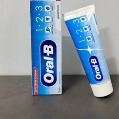 تصویر خمیردندان اورال‌ بی مدل Oral-B 1.2.3 حجم 75 میل 