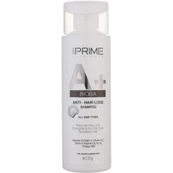 تصویر شامپو تقویت کننده و ضد ریزش پرایم مدل +A حجم 250 میلی لیتر prime +a strengthening and anti hair loss shampoo 250ml