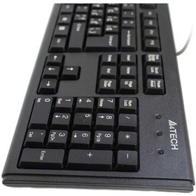 تصویر کیبورد با سیم ای فورتک مدل KM-720U ا KM-720U Wired Keyboard KM-720U Wired Keyboard
