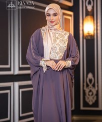 تصویر عبای زنانه مدل آذین 