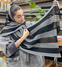 تصویر شال پاییزه بافت 