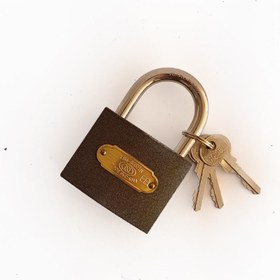 تصویر قفل آویز طوسی سایز 63 TRI-ROMB 