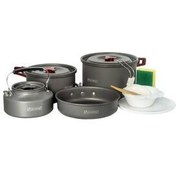 تصویر ست ظروف کمپینگ خاکستری اردوگاه 4 اورجینال Orcamp 