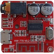 تصویر ماژول گیرنده بلوتوث صوتی HW-770 ورژن 4.1 BOARD MODULE BLUETOOTH HW-770 BT4.1