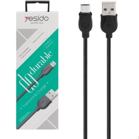 تصویر کابل تبدیل USB به microUSB یسیدو مدل CA-1441 طول 1 متر 