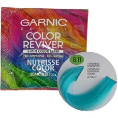 تصویر شامپو رنگ ساشه ای گارنیک فیروزه ای 8.11 Garnic 