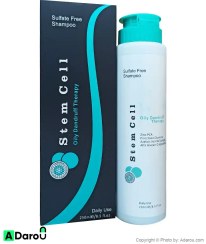 تصویر استم سل شامپو مناسب شوره چرب فاقد سولفات 250ML STEM CELL OILY DANDRUFF THERAPY SULFATE FREE 250ML