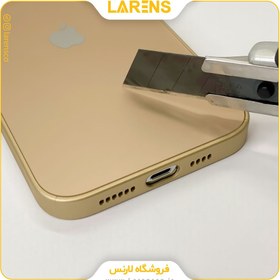 تصویر لارنس | قیمت و خرید کاور Scratch ایفون 13 پرو مکس _ رنگ Gold 