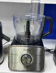 تصویر غذاساز تکنو مدل TS-411 Techno 11-in-1 Electric Food Processor Model TS-411