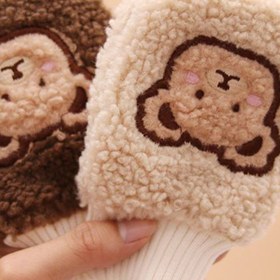 تصویر دستکش تدی بند دار 