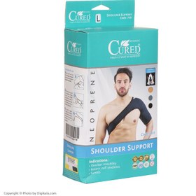 تصویر شانه بند نئوپرنی با قابلیت تنظیم در سر شانه – 7101 برند کیورد Neoprene shoulder strap with adjustable shoulder head - 7101