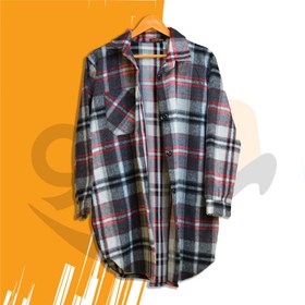 تصویر پیراهن پشمی چهار خانه Woolen shirt