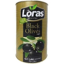 تصویر زیتون سیاه لوراس با هسته وزن ۲.۵ کیلوگرم 