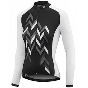تصویر LIV ACCELERATE Long Sleeve Jersey – Black/White 