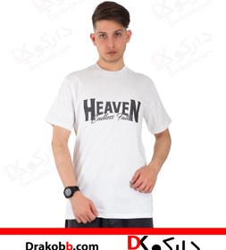 تصویر تیشرت مردانه یقه گرد لش استاندارد طرح HEAVEN / کد 11115 