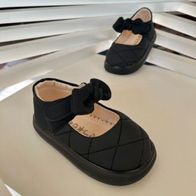 تصویر کفش مجلسی دخترانه مدل ۱۳۳۴۰۷ رویه چرم مصنوعی 