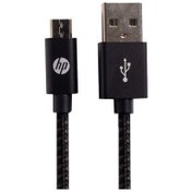 تصویر کابل تبدیل USB به microUSB برند HP مدل Pro طول 2 متر 