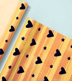 تصویر 3 برگ کاغذ کادو مخمل – 1054 