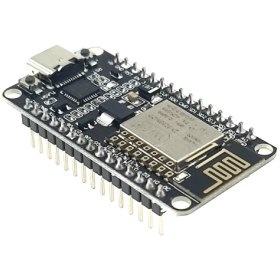 تصویر برد توسعه NodeMCU دارای هسته وای فای ESP8266 و مبدل CP2102 با پورت USB type C 