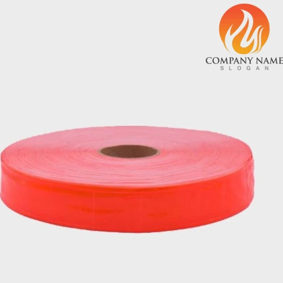 خرید و قیمت نوار شبرنگ،pvc ، رنگ نارنجی ، 2٫5 سانتی متری | ترب