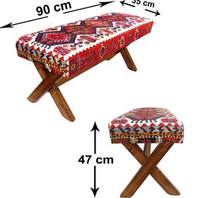 تصویر نیمکت مدل سنتی کد FA3 کن مدل 404649 