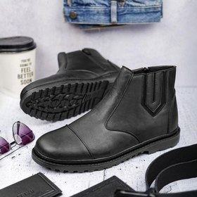 تصویر بوت مردانه Rubber_Black مدل 3771 