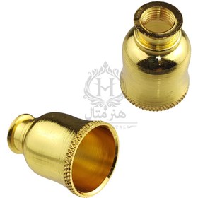 تصویر جا شمعی طلایی کد js6 