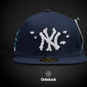 تصویر کلاه بک فیت نیو ارا مدل 59FIFTY سرمه ای 