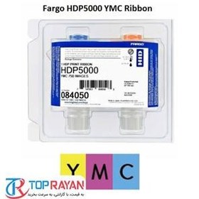 تصویر ریبون پرینتر کارت فارگو مدل HDP5000 رنگی YMC Fargo HDP5000 Color YMC Card Printer Ribbon