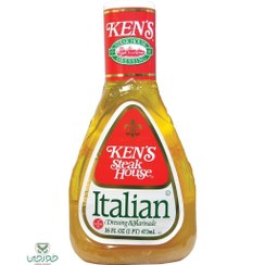 تصویر سس سالاد کنز ايتالين 473 ميل گلوتن فری kens مدل Italian Ken's Steak House Italian 473ml