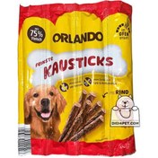 تصویر تشویقی مدادی سگ اورلاندو با طعم مرغ 8 عددی (بسته بندی جدید) Orlando, Dog Treat Sticks, Chicken 8x11g