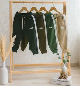 تصویر شلوار نقلی رنگین پا 