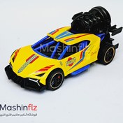 تصویر ماشین اسباب بازی دودزا فلزی عقب کش مدل 16341 