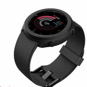 تصویر ساعت ورزشی هوشمند CHILEAF مدل XW100 با بند سیلیکونی و نمایشگر دایره ای 