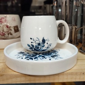 تصویر ماگ و زیرماگی سرامیکی 