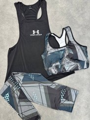 تصویر ست ۳تیکه تاپ لگ نیمتنه - ۵ 