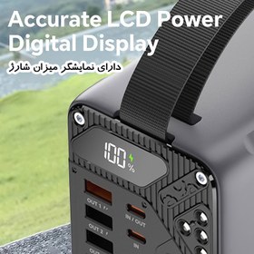 تصویر پاوربانک 30 وات کانفلون مدل A49Q ظرفیت 80000 میلی آمپر ساعت Konfulon A49Q 80000mAh 30W Power Bank