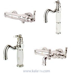 تصویر شیرالات قهرمان مدل آنتیک ghahreman gold mate Antik taps