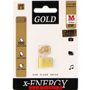 تصویر فلش مموری ایکس-انرژی مدل USB3. X-Energy USB 3.0 Gold 128GB Flash Memory