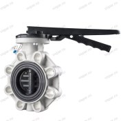 تصویر شیر پروانه ای پلیمری ویسپار سایز "6 